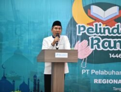Pelindo Salurkan Bantuan Sosial di Pelabuhan Semayang Sambut Ramadan