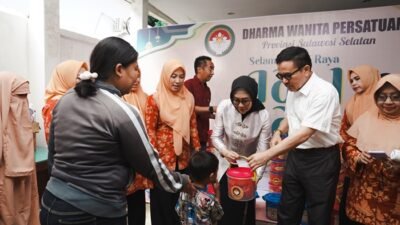 DWP Sulsel Salurkan Daging Kurban untuk Anak Stunting dan Kaum Dhuafa