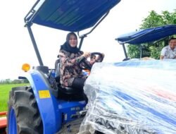 Andi Tenri Indah Serahkan Dua Unit Traktor untuk Petani Gowa, Dorong Kemandirian Pangan Daerah