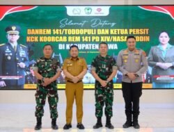 Wabup Gowa Dorong Penguatan Sinergi TNI–Pemda untuk Hadapi Tantangan Daerah