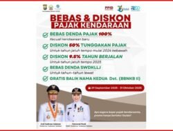 Bapenda Sulsel Umumkan Program Bebas dan Diskon Pajak Kendaraan