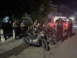 Polisi Sisir Jalan Cakalang, Persempit Ruang Gerak Pelaku Kejahatan di Makassar
