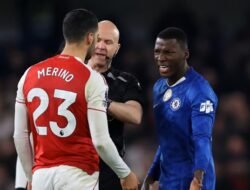 Hanya 10 Pemain Chelsea, Aresenal Ditahan Imbang di Emirates Stadium