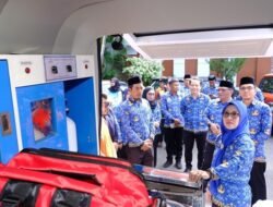 Bupati Gowa Launching Ambulance Program Si Jempol Mantap Gowa Maju