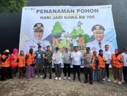 Pemkab Gowa Tanam 170 Pohon Sukun untuk Hijaukan Kota di Hari Jadi ke-705