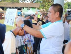 Bupati Luwu Timur Tutup PORSENIJAR PGRI 2026 di Sorowako