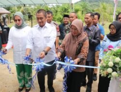 Bupati Luwu Timur Resmikan Dapur Makan Bergizi Gratis di Malili