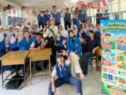 Mahasiswa UNIFA Bersama Duta Lingkungan Hidup Kampanyekan Edukasi Kebersihan di SMPN 8 Makassar
