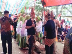 Bupati Luwu Timur Hadiri Acara Adat Mappadendang di Desa Mabonta