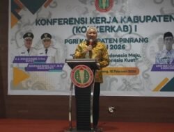 Bupati Pinrang Dorong PGRI Tingkatkan Kompetensi Guru di Tengah Tantangan Teknologi