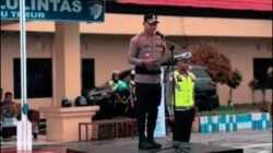 Apel Ojol Kamtibmas, Kapolres Lutim Perkuat Kolaborasi Jaga Keamanan Daerah