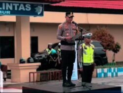 Apel Ojol Kamtibmas, Kapolres Lutim Perkuat Kolaborasi Jaga Keamanan Daerah