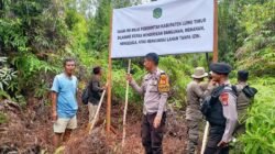 Pemkab Luwu Timur Pasang Plang, Tegaskan Penguasaan 394,5 Hektare Lahan di Lampia