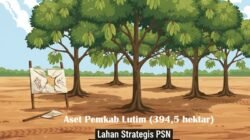 Plang Aset Pemda Luwu Timur Dirusak, Oknum Penggarap Dilaporkan ke Polisi