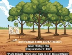 Plang Aset Pemda Luwu Timur Dirusak, Oknum Penggarap Dilaporkan ke Polisi