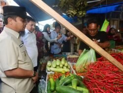 Sidak Pasar Terong Makassar, Gubernur Sulsel: Harga Sembako Relatif Terkendali