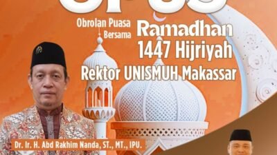 Rektor Unismuh Kembali Berdakwah di Radio Venus Melalui Opus Ramadhan