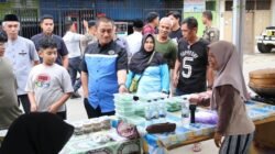 Bupati Ibas Kunjungi Pasar Ramadhan Anjungan Sungai Malili, UMKM Diserbu Pembeli