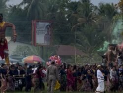 Ribuan Umat Hindu di Tomoni Timur Gelar Pawai Ogoh-Ogoh Jelang Hari Raya Nyepi