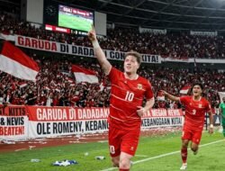 Garuda Mengamuk di GBK! Libas Saint Kitts 4-0, Indonesia Naik Peringkat FIFA