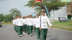 Satpol PP Luwu Timur Matangkan Persiapan Defile Jelang HUT Satpol PP Tingkat Sulsel