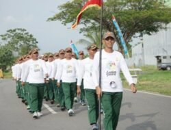 Satpol PP Luwu Timur Matangkan Persiapan Defile Jelang HUT Satpol PP Tingkat Sulsel