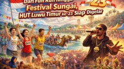 Dari Fun Run hingga Festival Sungai, HUT Luwu Timur ke-23 Siap Digelar