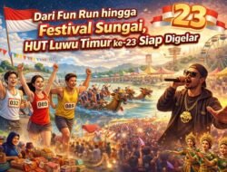 Dari Fun Run hingga Festival Sungai, HUT Luwu Timur ke-23 Siap Digelar