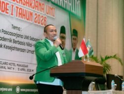 Bupati Luwu Timur Wakili Wisudawan Pascasarjana UMI Beri Sambutan