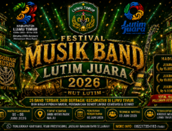 25 Band Lokal Siap Guncang HUT Luwu Timur di Andi Nyiwi Park