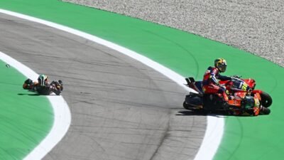 Insiden Maut Warnai MotoGP Catalunya 2026, Alex Marquez Dilarikan ke Rumah Sakit