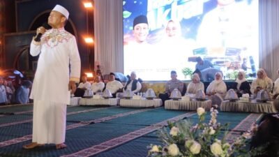 Tabligh Akbar HUT ke-23 Luwu Timur Bersama Ustadz Das’ad Latif Tetap Dipadati Jamaah