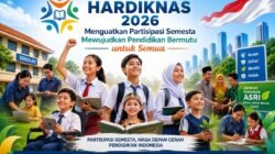 Hardiknas 2026 Jadi Momentum Perkuat Partisipasi Pendidikan Nasional
