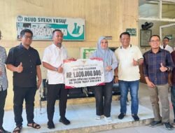 Pemprov Sulsel Kucurkan Rp1 Miliar untuk Percepat Pemulihan RSUD Syekh Yusuf Gowa