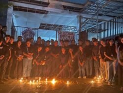 Aksi Lilin IPPEMSI Soroti Kerusakan Jalan di Simbuang–Mappak