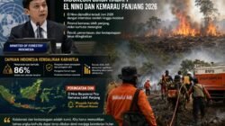 Indonesia Siaga Hadapi El Nino 2026, Karhutla Jadi Ancaman Serius