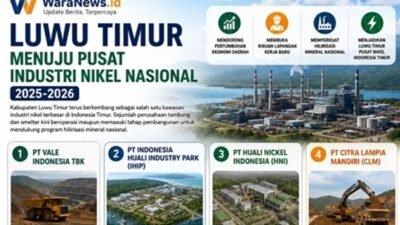 GRAFIS: Luwu Timur Jadi Magnet Investasi Tambang dan Hilirisasi Nikel