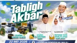 Tablig Akbar Ustaz Das’ad Meriahkan HUT ke-23 Luwu Timur, Siapkan Umroh Gratis untuk Warga