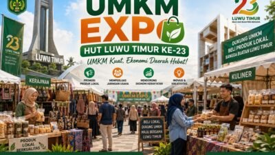 UMKM Expo HUT Lutim ke-23 Jadi Momentum Kebangkitan Ekonomi Kreatif