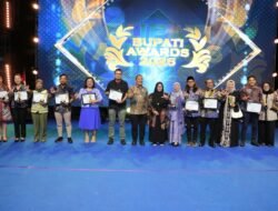 Bupati Awards Perdana di Luwu Timur, OPD hingga Desa Berprestasi Terima Penghargaan