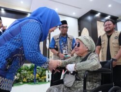 Bupati Gowa Sambut Kepulangan 386 Jemaah Haji, Satu Jemaah Wafat di Tanah Suci