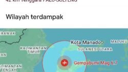 BREAKING NEWS: Gempa M 6,7 Guncang Palu, Getaran Kuat Terasa hingga Luwu Timur