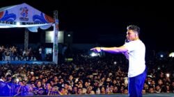 Juan Reza Tampil Gacor di HUT Luwu Timur, Lapangan Pendidikan Berubah Jadi Pesta Rakyat
