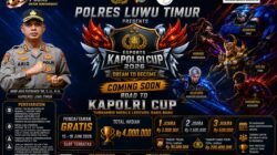 Polres Luwu Timur Buka Turnamen Mobile Legends Kapolres Cup 2026, Pendaftaran Gratis