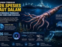 Ilmuwan Temukan 226 Spesies Laut Dalam di Nyinggulu, Termasuk Jejak Cumi-Cumi Raksasa