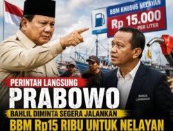 Perintah Langsung Prabowo, Bahlil Diminta Segera Jalankan BBM Rp15 Ribu untuk Nelayan