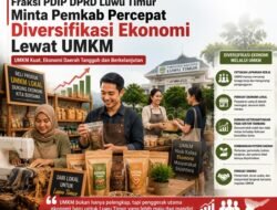PDIP Luwu Timur Dorong Penguatan UMKM untuk Kurangi Ketergantungan pada Sektor Tambang