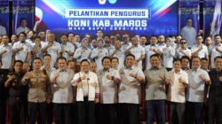 Darmawangsyah Muin Lantik Pengurus KONI Maros 2026-2030, Bidik 44 Emas dan Tiga Besar Porprov