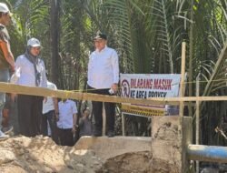 Wali Kota Makassar Tinjau Jembatan Kaccia, Ditargetkan Rampung 100 Hari