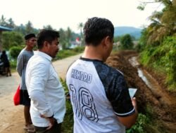 Usai Dengar Aspirasi Warga, Firman Udding Tinjau Irigasi Tarabbi